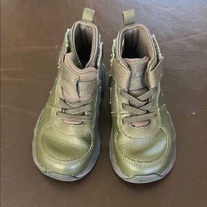 Nike Olive Green Kids Boots